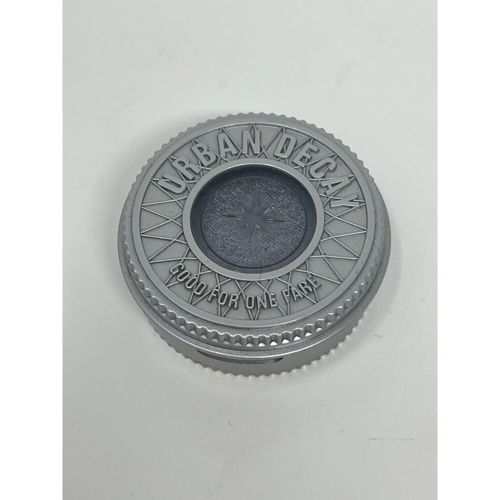 Urban Decay SUBWAY TOKEN Eyeshadow "STRIP" Blue-Silver Shimmer ~Discontinued Y2K